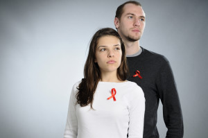 Couple enrolls in a HIV/AIDs clinical trial