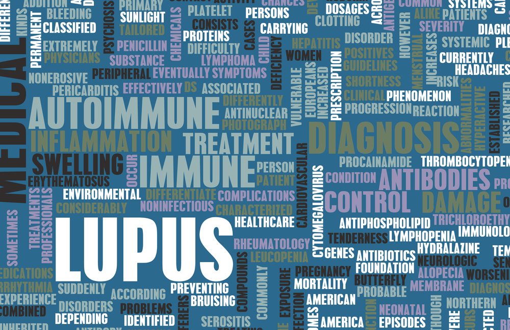 Words used to describe lupus and it's chronic symptoms