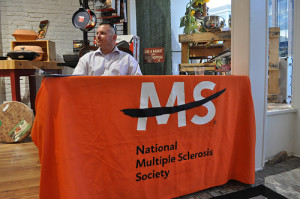 Sporting Orange for Multiple Sclerosis Awareness Month