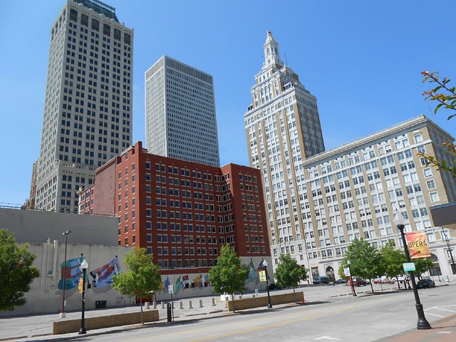 Shot of Downtown Oklahoma City